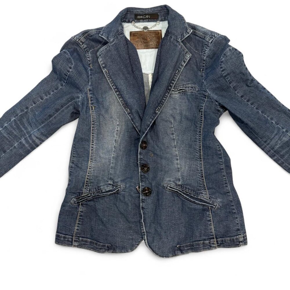 Marc Cain Denim Blazer Jacket